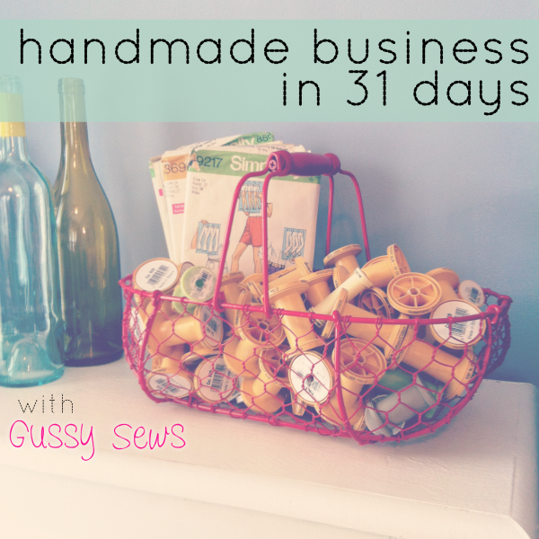 {Did you miss a post? Handmade Business in 31 Days: series recap}