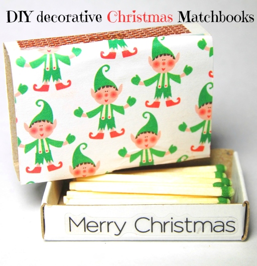 DIY make your own decorative Xmas matchboxes (25)